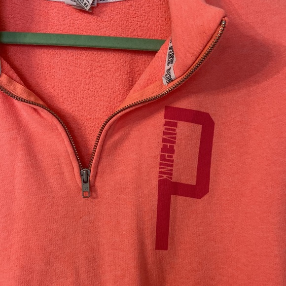 PINK by Victoria Secret 1/4 zip pullover size medium - Picture 4 of 10